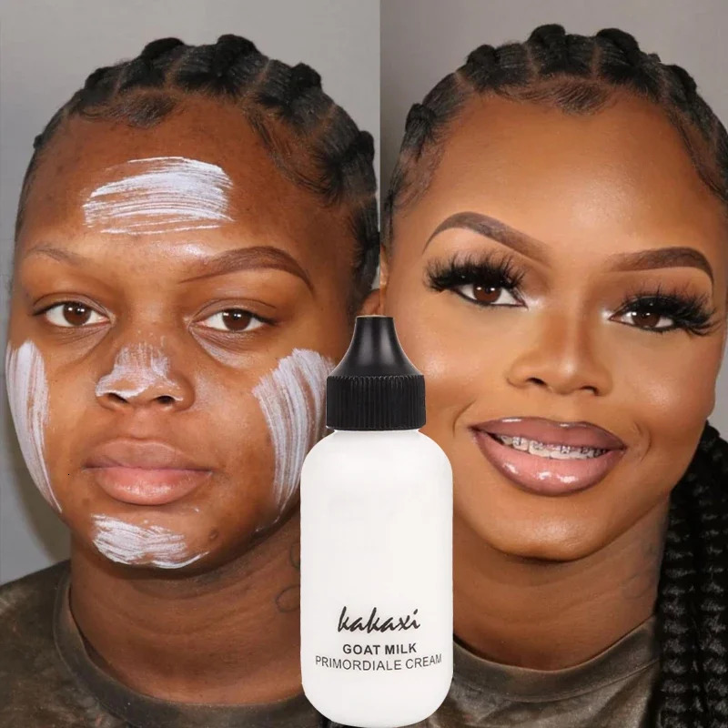 50ml Goat Milk Liquid Foundation Matte Concealer Waterproof Oil-control Cover Dark Circles Brighten Natural Cosmetics Makeup 260305