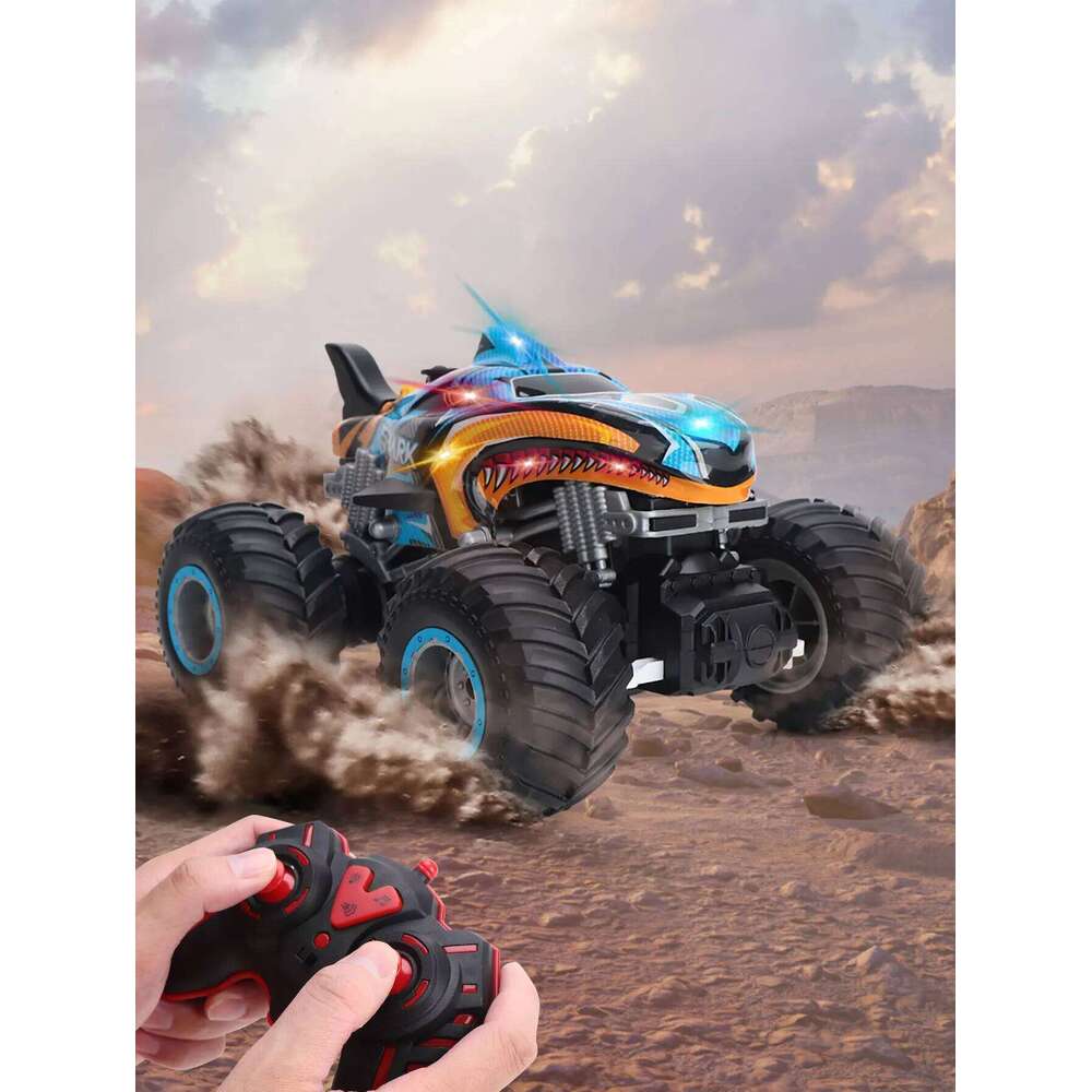 1:16, 2.4 GHz All-Terrain Monster Truck, RC Car for Boys & Girls or Adults 8-12 Years Old with Spray Function Z260304