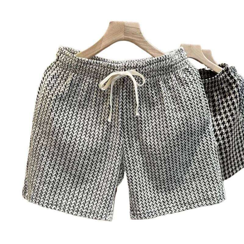 Men's Clothing Print Designer Fashion Plaid Summer Stylish Straight Leg Casual Beach Pants Comfortable Pockets Lightweight Street Shorts