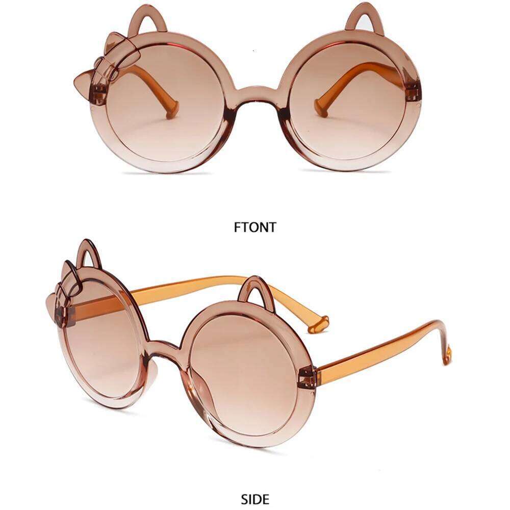 Sun Shades Classical Cartoon Ears Glasses Trendy Children Sunglasses For Stage Performance Travel Z260304