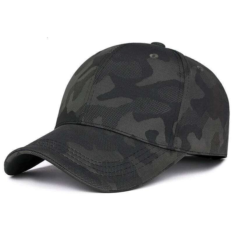 Spring Autumn New Camouflage Baseball Outdoor Leisure Simple Sunshade Men's and Women's Golf Hat Y260304