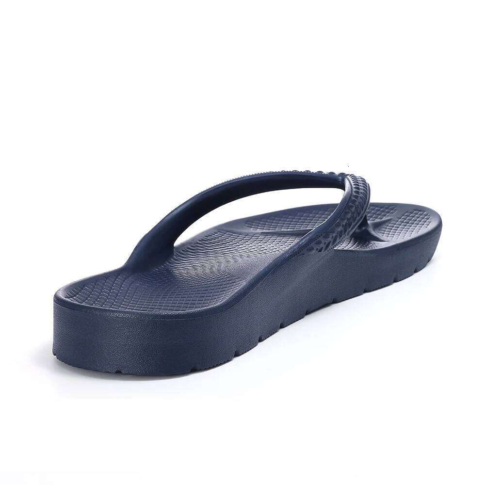 Kidmi Men Orthotic Sandals for Plantar Fasciitis Relief Summer Beach Flip Flops Vacation Shower Cloud Slippers