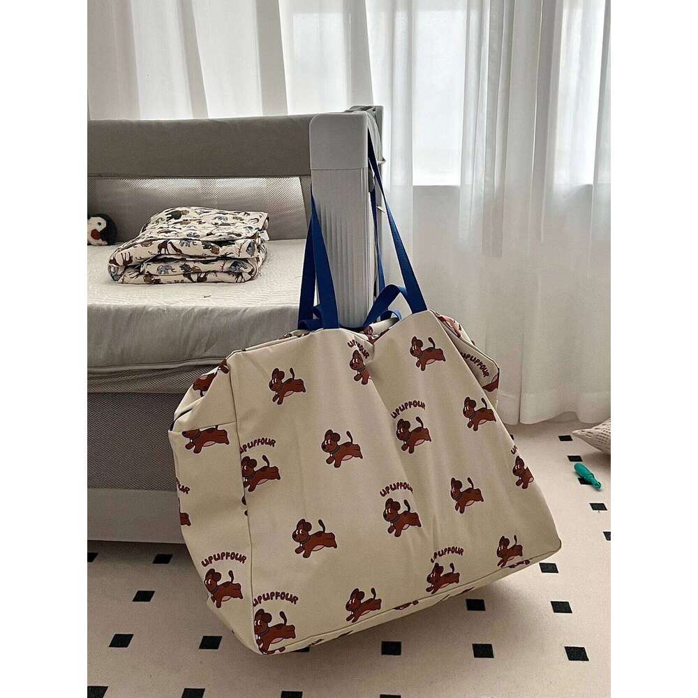 Extra-Large Capacity Quilt Bag Waterproof Travel Luggage Organizer Home Clothing Storage Pouch Z260304