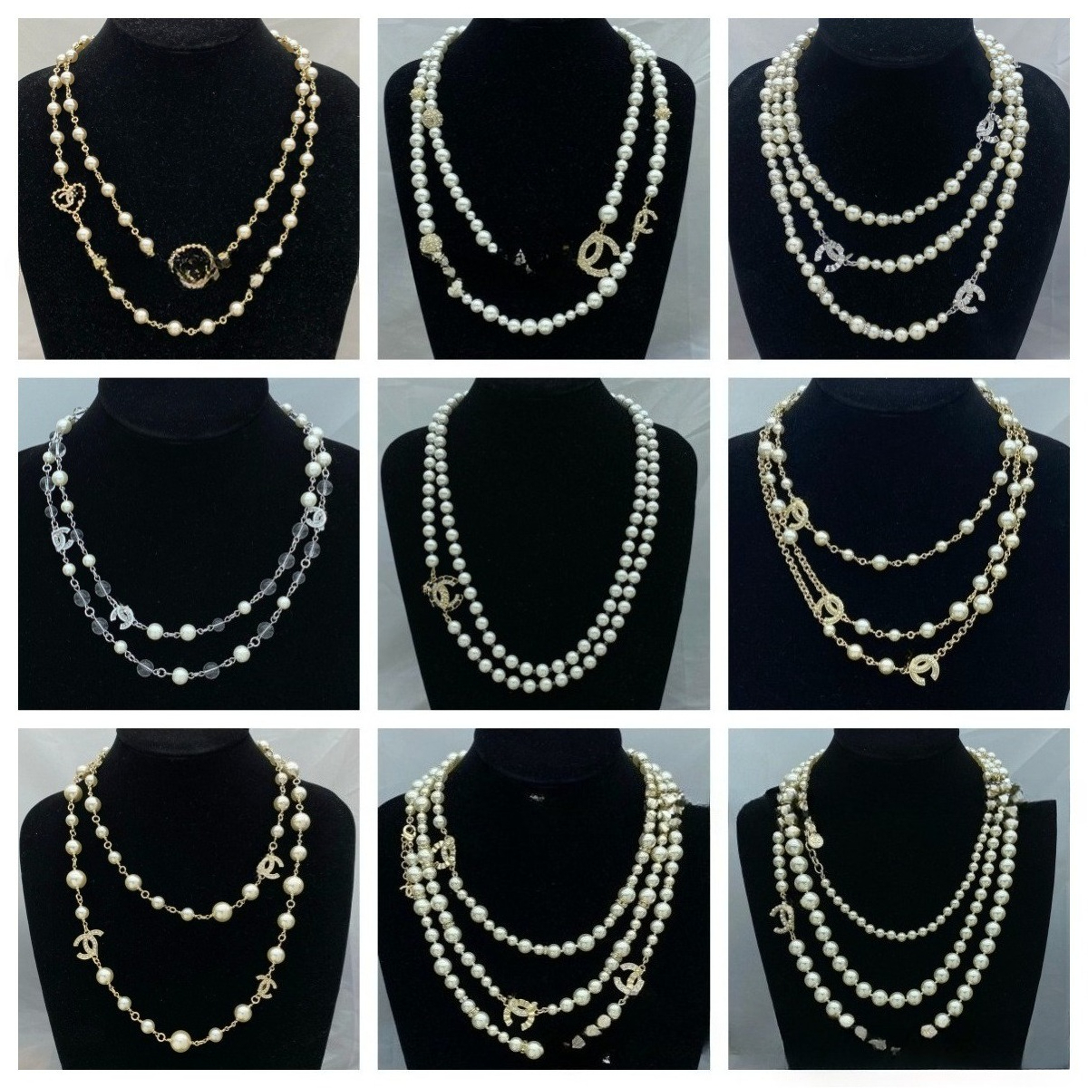 Charm Womens Pendant Necklace Designer Brand Love Gold Plated Necklace Classic Luxury Gift Pearl Necklace Vintage Design Gifts Jewelry