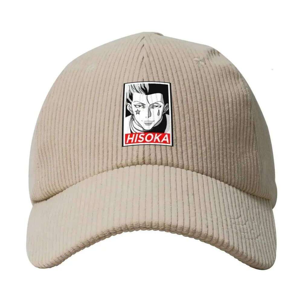 Hisoka Unisex Corduroy Baseball Cap Y260304