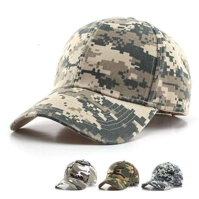 Tactical Military Baseball Caps Camouflage Army Soldier Combat Paintball Men Women Outdoor Sport Adjustable Sun Hats Y260304