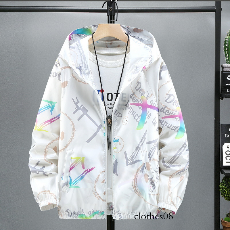 New Summer Clothing for Men, Printed Thin Sun Protection Shirt, Outdoor Sports Quick-Dry Skin-Friendly Fishing Shirt
