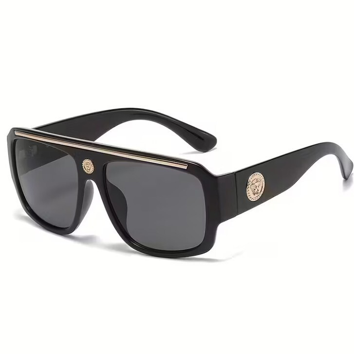 2026 New Designer Luxury Brand Retro Cat Eye Sunglasses European And American Style Wide Leg Sunglasses Outdoor Sports Couple Sunglasses