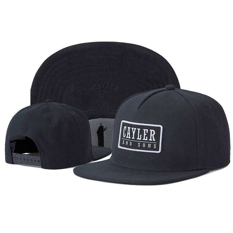 Trendy CAYLER AND SONS Baseball Fashionable Classic Hip Hop Outdoor Sunshade Decorative Adjustable Flat Edge Hat Y260304