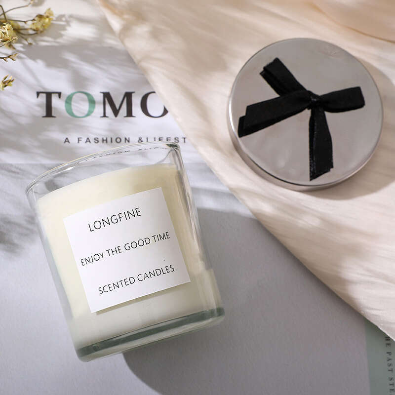 New Aromatherapy Home Indoor Long-lasting Fragrance Handmade Candle Gift Box Small Ornament Decoration Bedroom Manufacturer Wholesale W260305