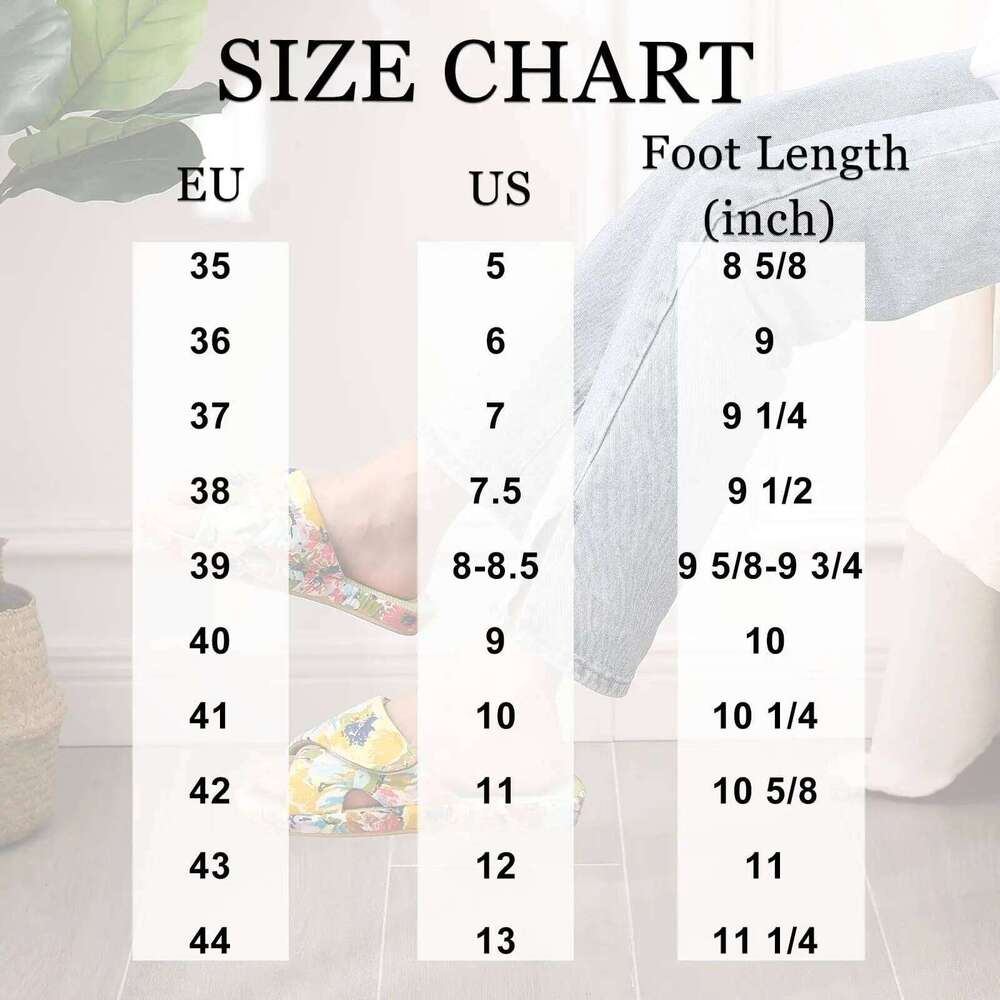 Kidmi Autumn Women House Fashion Printing Indoor Arch Support Antiskid Slippers Breathable Waffle Cotton Shoes