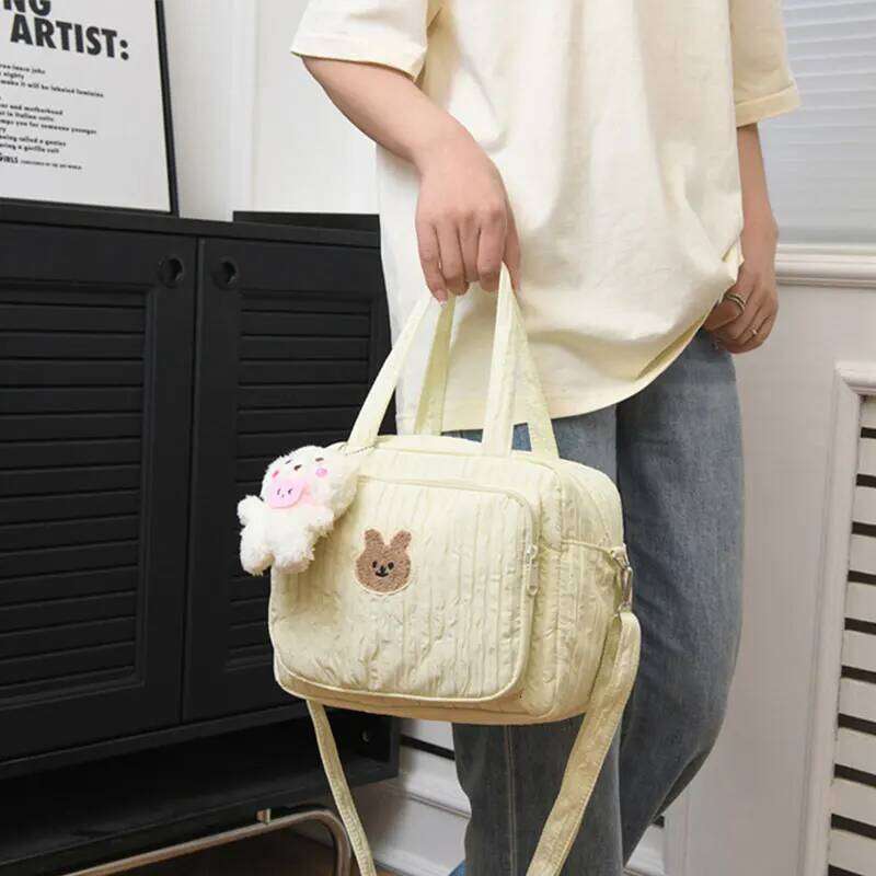 2024 Maternity Cute Bunny Multi-Functional Mommy Bags Lightweight Outing Travel Baby Stroller Diaper Bag Portable Handbag Z260304