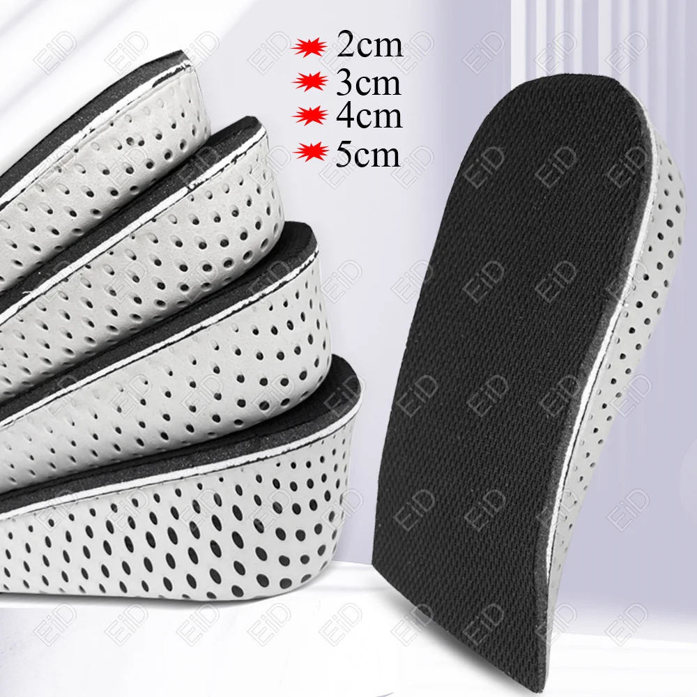 Height Increase Invisible Insoles For Feet 2/3/4/5cm Height Lift Adjustable Cut Shoes Heel Insert Taller Height Insole For Shoes 260303