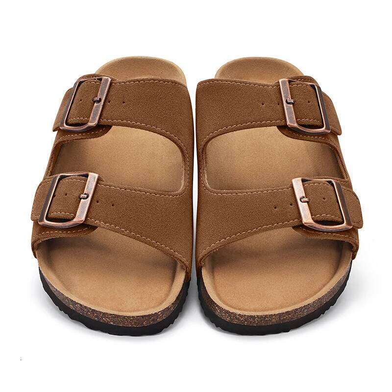 KIDMI New Women's Cork Footbed Sandal With Adjustable Straps Outdoor Vacation Beach Summer Comfort Women Sandals