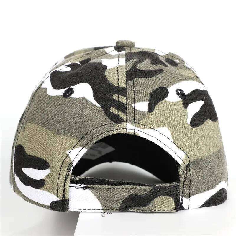 Outdoor Sunscreen Quick-Drying Jungle Leaves Unisex Men And Women Camouflage Baseball Caps Y260304