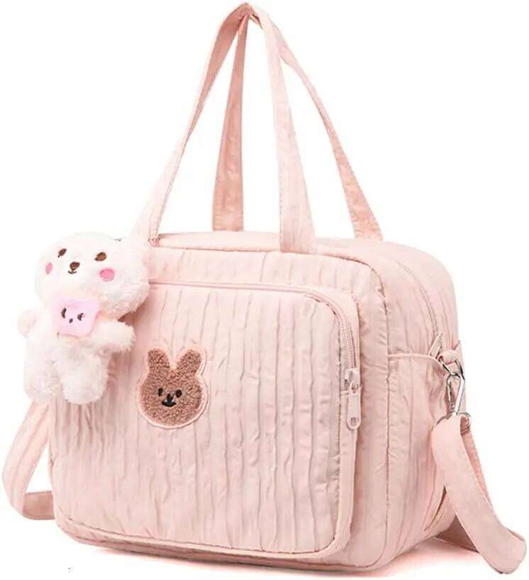 Tote, Mommy Cute Nappy Crossbody Travel Diaper Tote Multifunction Baby Storage Bag Z260304