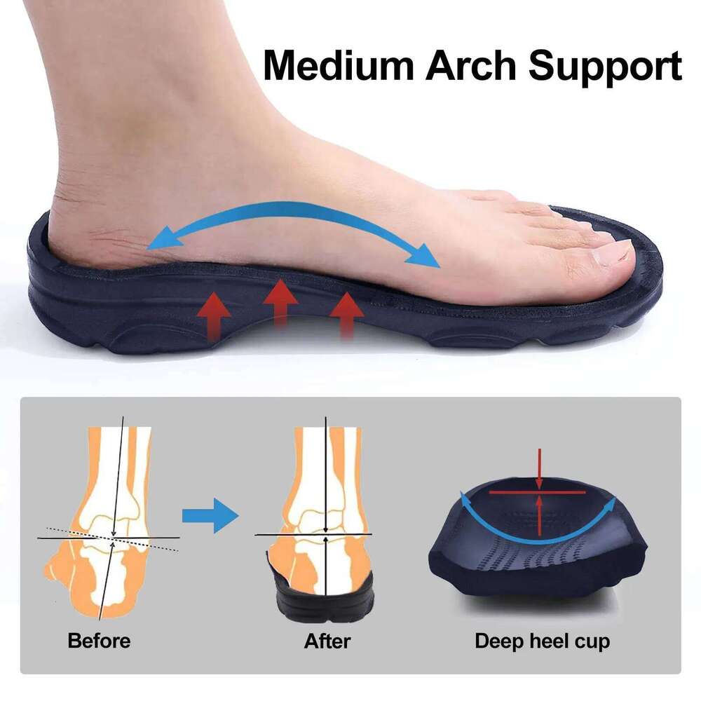 Kidmi Fashion Summer Clogs Outdoor Breathable Beach Soft Men Garden Slippers Home Sandals