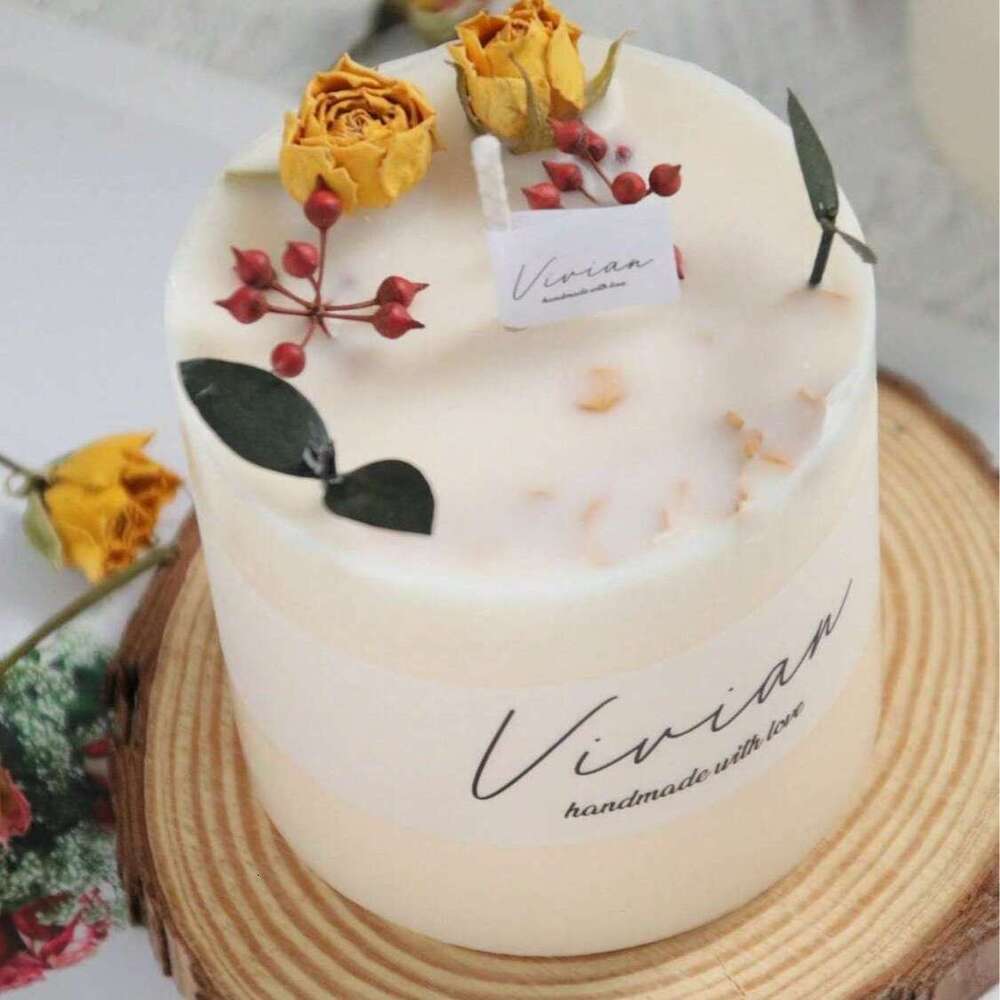 Forest Style Scented Candle Natural Soy Wax Handmade Gift Wedding Decoration Creative Fragrance W260304 W260305