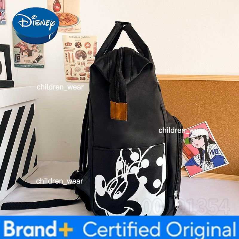 Disney Mickeys New Diaper Bag Backpack Luxury Brand Baby Bag Cartoon Fashion Diaper Bag Backpack Large -capacity Backpack H260305