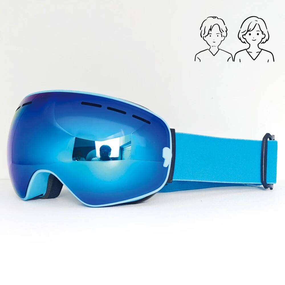 2025 Christmas Gift Unisex All Day Ski Goggles HD Lenses WindProof SandProof Breathable Protective Snow Mountain Sports S260304