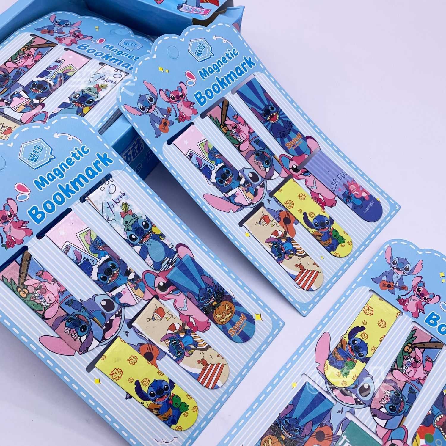 Disney Sticky Magnetic Bookmark - Cartoon Cute Star Baby - Stickeri Double-Sided Magnetic Bookmark - Student Page Holder H251119