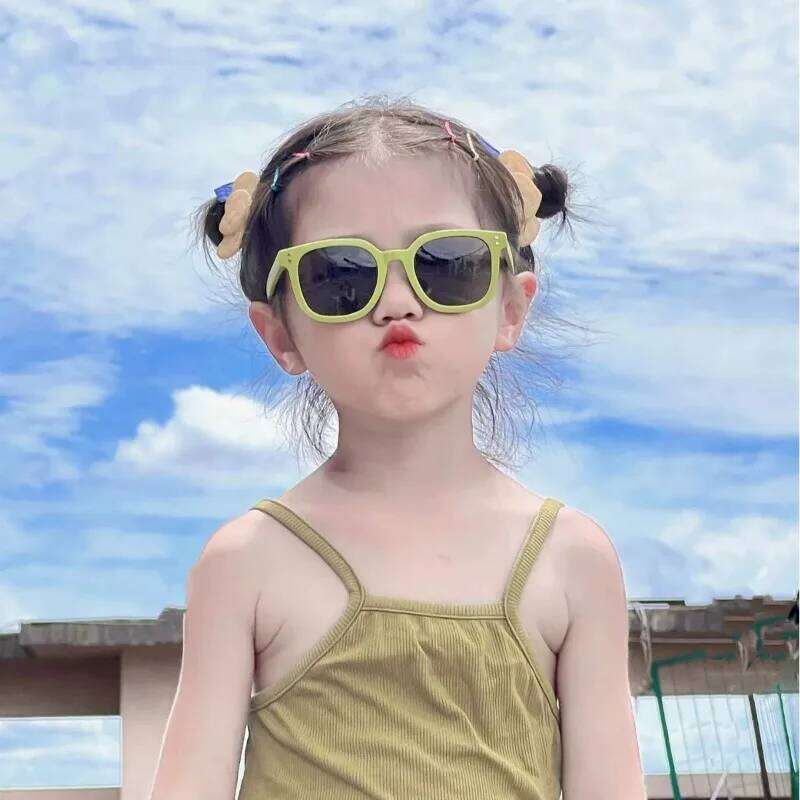 New Cool Small Frame Square Children's Sunglasses Cute Baby Outdoor Sunshade Glasses Kids Summer UV Protection Shades Eyewear Z260305