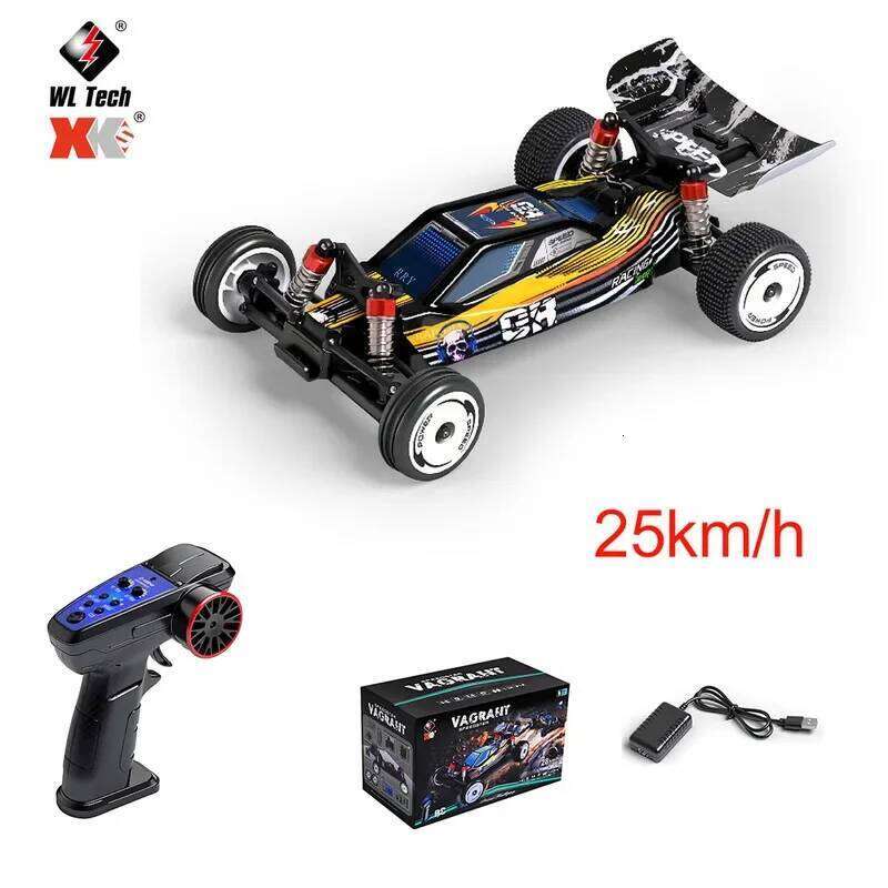 Weili 244016 remote control RC high-speed 1:24 electric two-wheel drive full-scale drift mosquito racing car toy man Z260304