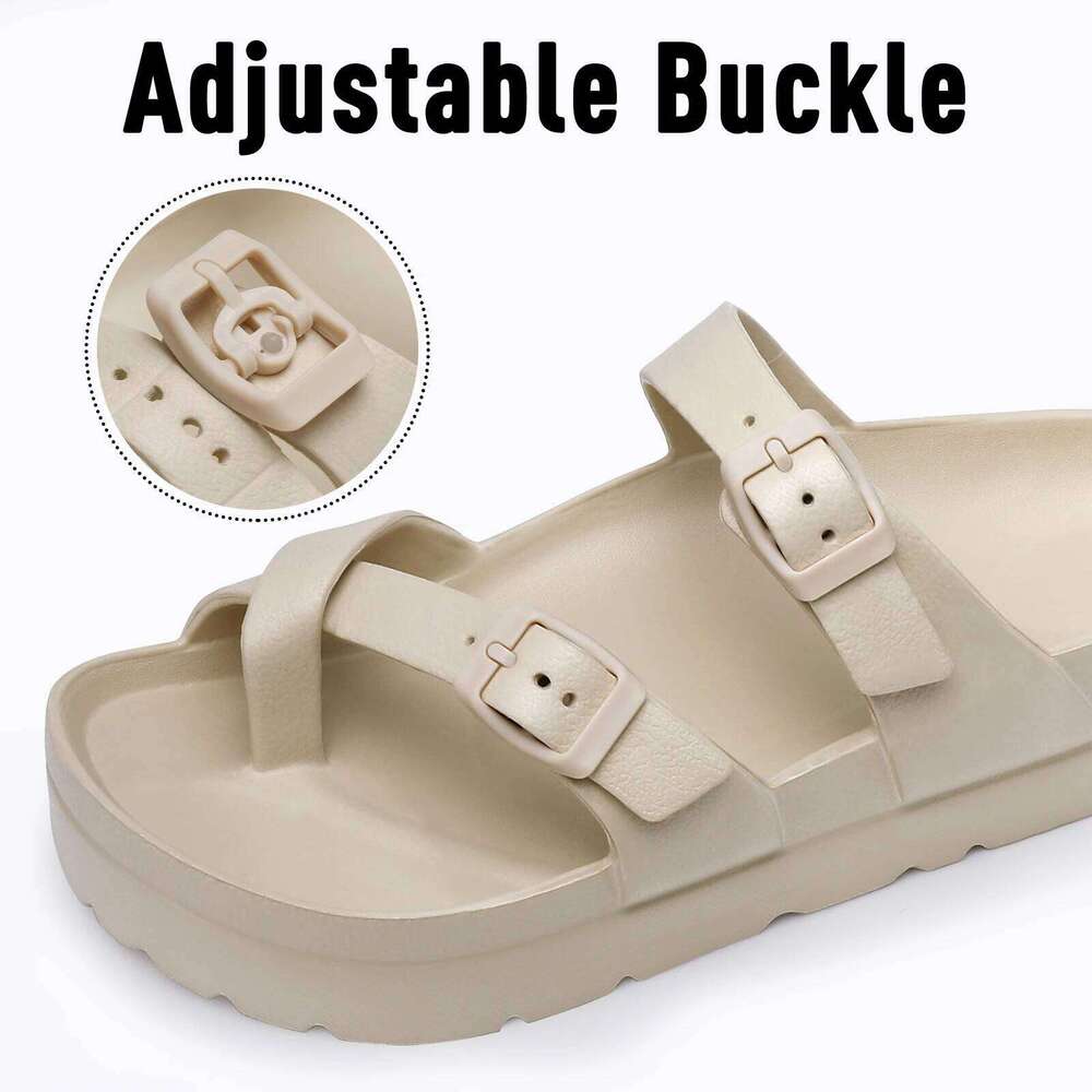 KIDMI New Fashion Sandals Comfortable Women's High Quality EVA Women Flip-flops Nonslip Soft Integrated Slippers