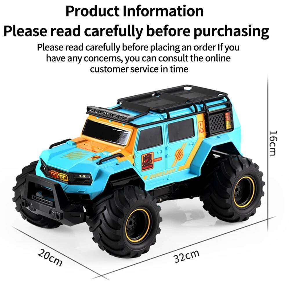 9IMOD 1/16 RC Amphibious Stunt 2.4G 4WD Police Car Waterproof Climbing Off-road Vehicle Cool Lights Dynamic Music Z260304