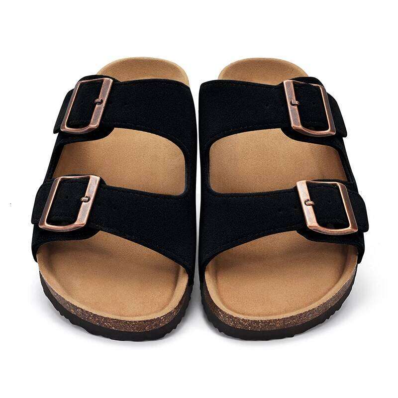 KIDMI New Women's Cork Footbed Sandal With Adjustable Straps Outdoor Vacation Beach Summer Comfort Women Sandals