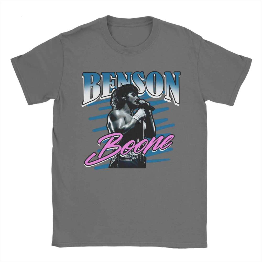 Funny Retro Style Benson Boone T-Shirt Men women Round Neck T Shirts Short Sleeve Tee Shirt Gift Idea Clothing H260304