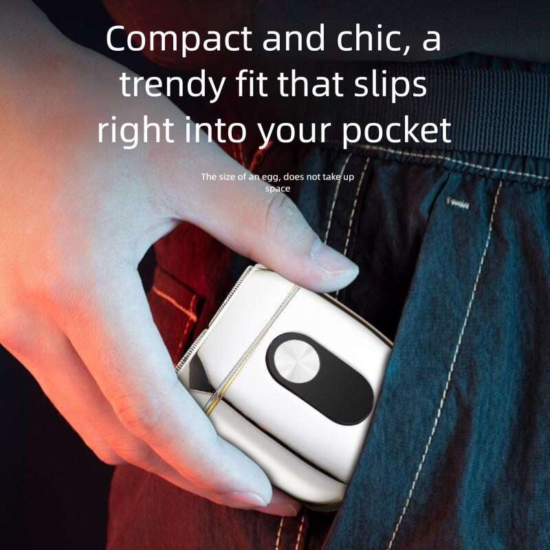 Famous Brand Gift For Husband Waterproof Car Mini Men S Electric Travel Portable Rotary Shaver CKS