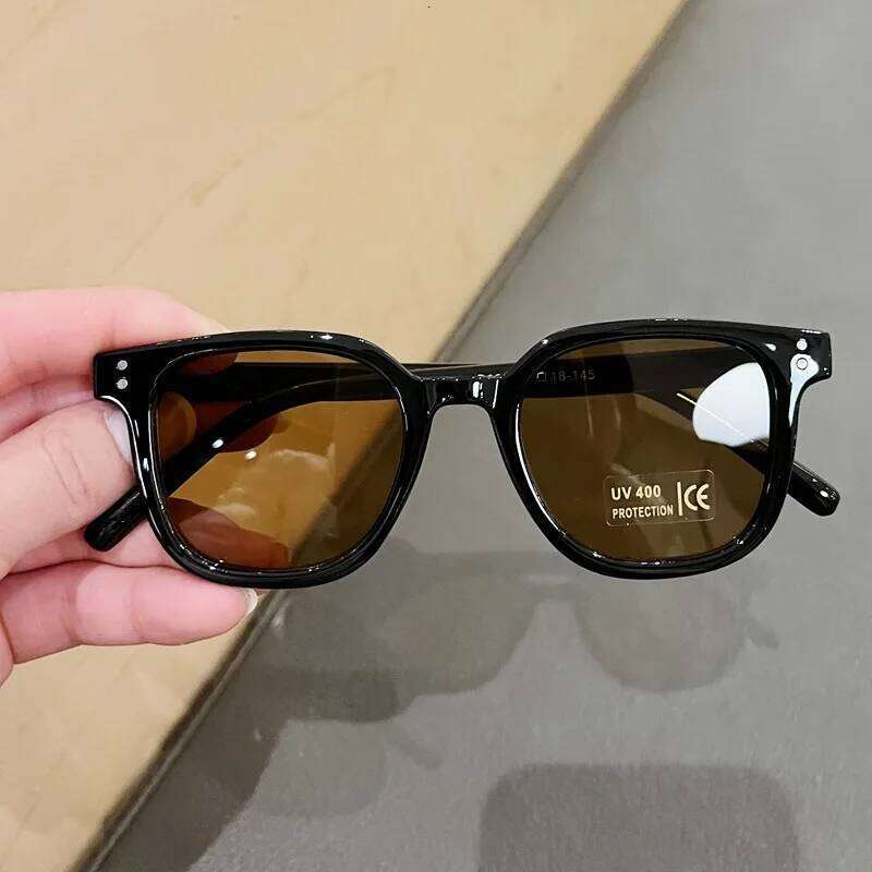 Fashionable Summer Children's Sun Shading Sunglasses Trendy Cute Girl's Protective Glasses Baby UV Protection Eyewear UV400 Z260305