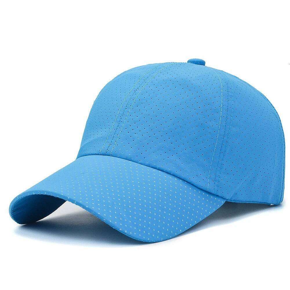 Quick Drying Baseball Custom Logo Outdoor Summer Sun Hats Mesh Breathable Fitted Sports Golf Cap Tennis Hat Y260304