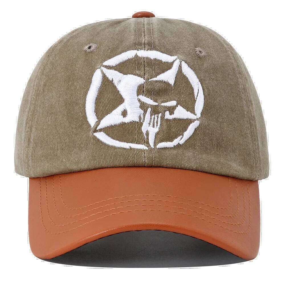 New Unisex Hip Hop Skull Embroidery Baseball Hats for Women Men Snapback Retro Adjustable Breathable Sunshade Peaked Caps Y260304