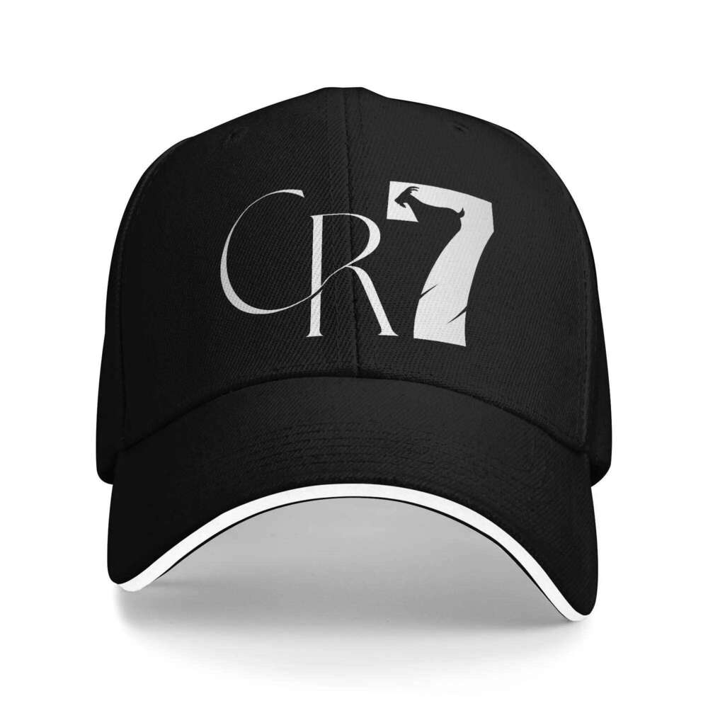 CR7 Cristiano Football Soccer Adjustable Hat Spring Sunscreen Women Men Fashion Baseball Cap New Outdoor Hats Y260304