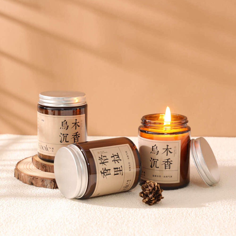 Home High-end Indoor Long-lasting Gift Box Bedroom Fragrance Ornament Aromatherapy Candle Cup W260304 W260305