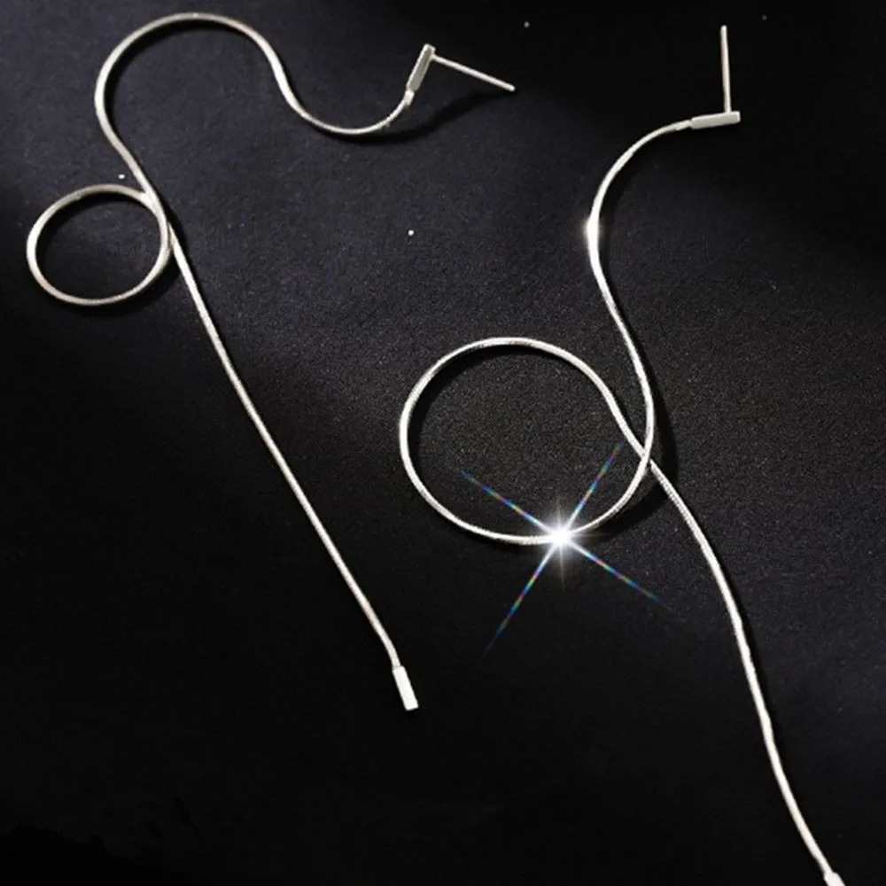Facial slimming jewellery Womens earrings long Korean style internet earrings for women fashionable versatile jewelry 260303