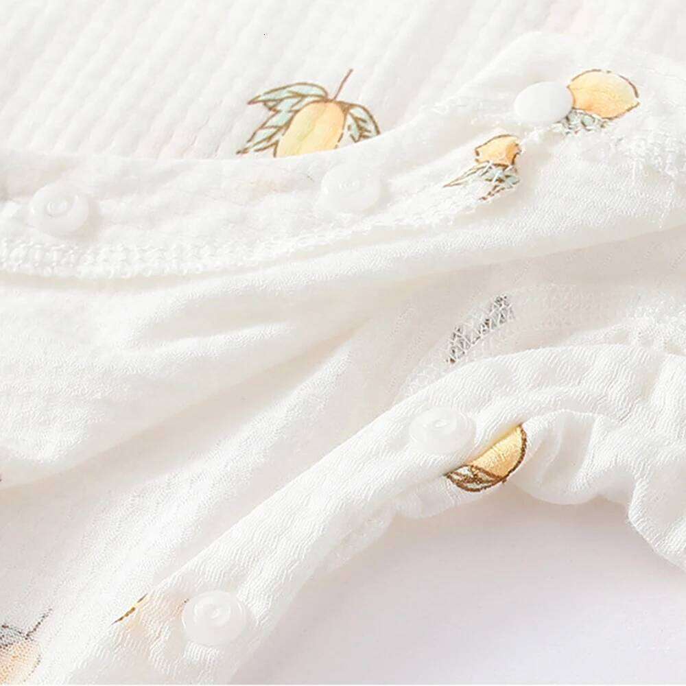 Boy Clothing 2024 Summer Cotton Thin Breathable Newborn Onesies Daily Casual Baby Girl Romper High Quality Z260304
