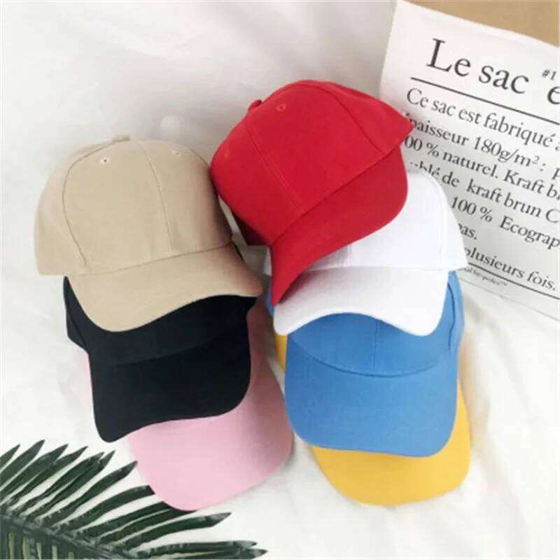 Unisex Casual Plain Baseball Adjustable Snapback Hats For Women Men Hip Hop Cap Street Dad Hat Y260304