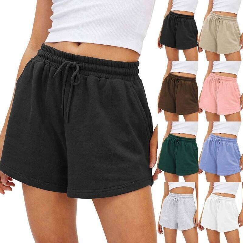Womens Sweat Casual Loose Athletic Running Shorts Dropship XJ260305