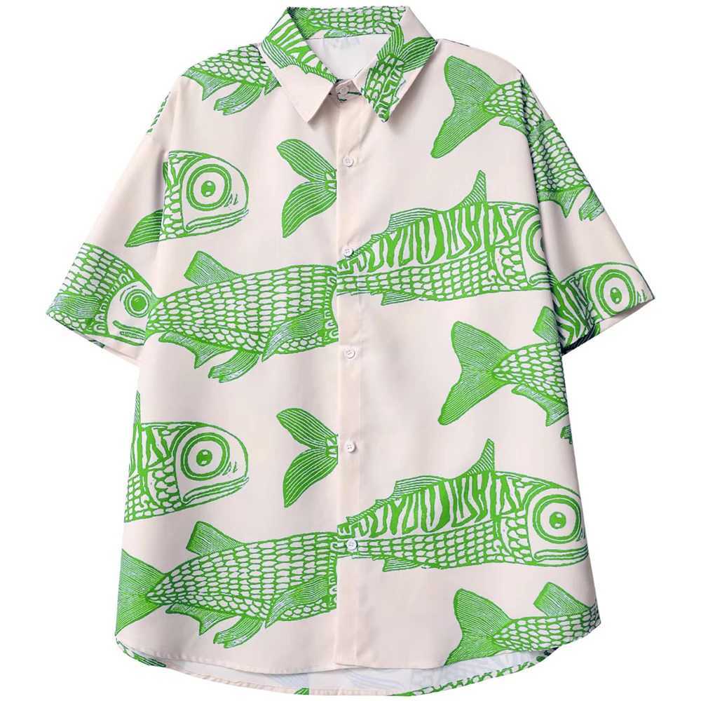 Mens Short Sleeve Shirt Hawaiian Shirt Mens Casual Travel Fashion Comfort Mens 2025 New Top M260305