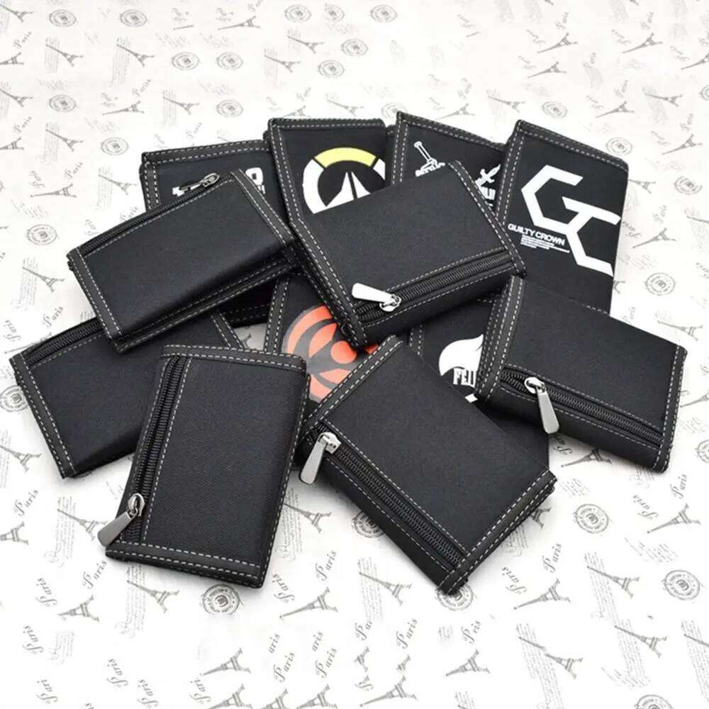 Leather RFID Vintage Wallet Men Coin Pocket Short Wallets Small Zipper Walet With Card Holders Man Purse C260304