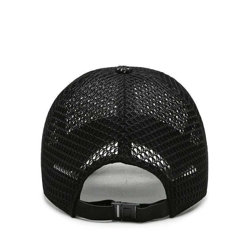 2023 Men's Mesh Baseball Breathable Summer Caps Dad Hat Outdoor Fishing Hats Bone Gorras Snapback Trucker Cap Women hat Y260304