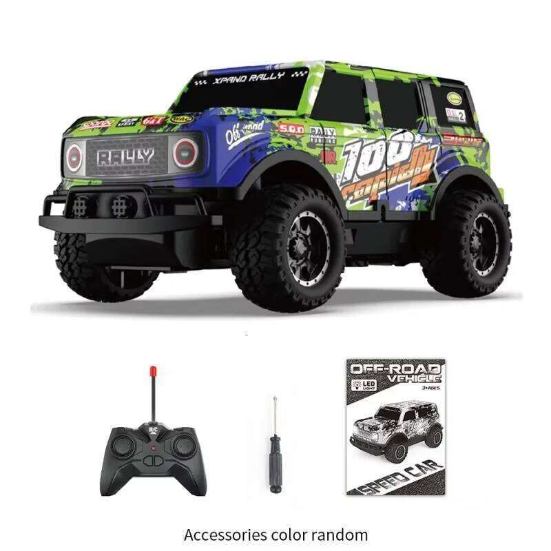 1/24 Rc Buggy Cars Remote Control Trucks Led Off Road Vehicle Car Cool Graffiti Drift Racing Children's Toys for Boys Kids Z260304