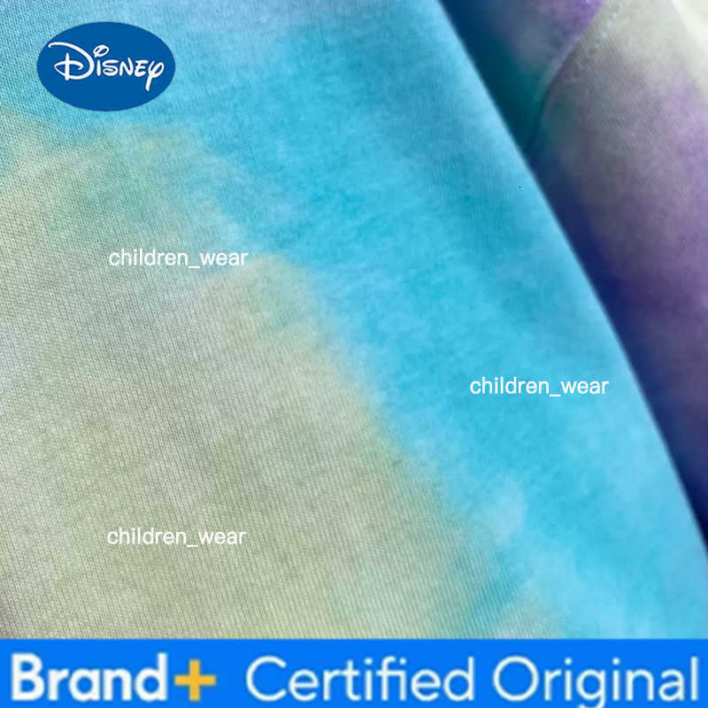 Disney Summer Baby Clothes Set Kid Girls Duck Printed T-Shirts and Shorts 2pcs Suit Children Short Sleeve Tie Dye Outfits H260305