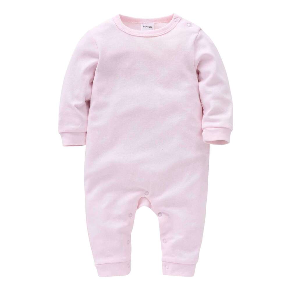 1/2 PCS/LOT Newborn Baby Sleepwear Solid Cotton Unisex Infant Boys Rompers Onesies White Black Toddler Girls Overall Roupas Bebe Z260304