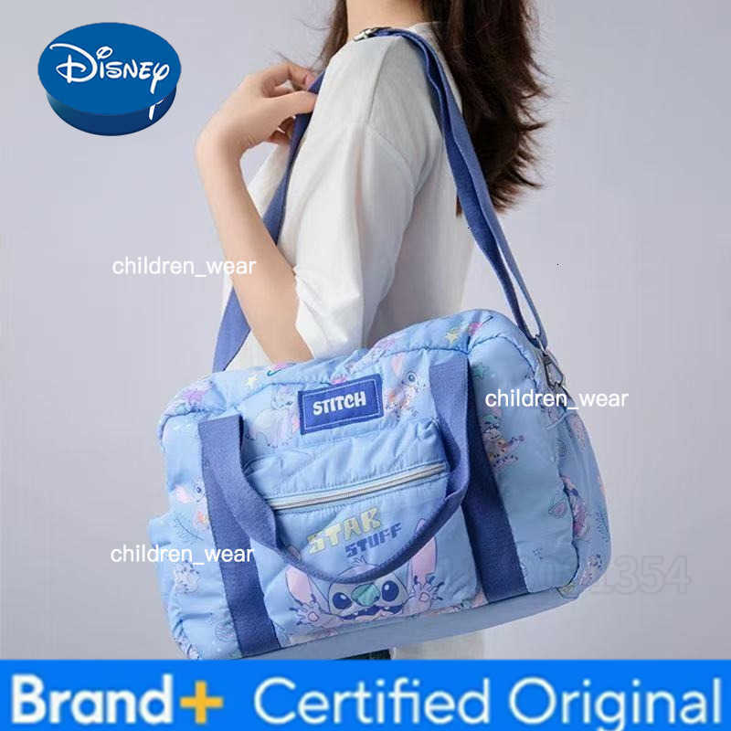 Disney New Diaper Bag Handbag Large Capacity Baby Diaper Bag Cartoon Fashion Storage Portable Travel Bag High Quality H260305