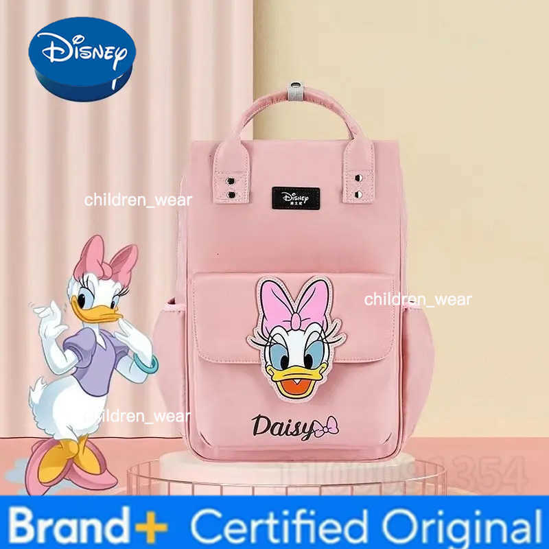 Disney New Diaper Bag Backpack Luxury Brand Original Fashion Baby Diaper Bag Backpack Cartoon Cute Storage Baby Bag High Quality H260305