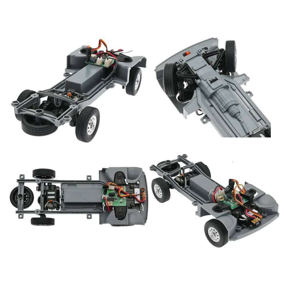 WPL D12 Mini 1:16 RC 2.4G Remote Control Simulation Drift Climbing Truck Light On-road D12mini Car 1/16 For Kids Gifts Toys Z260304